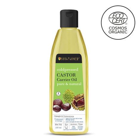 soulflower cold pressed castor oil 120ml