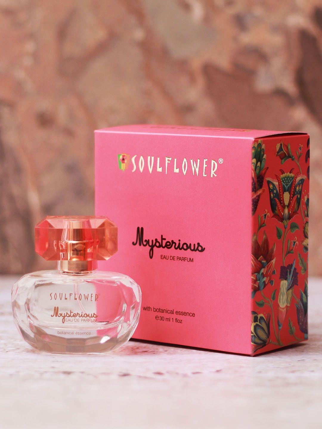 soulflower unisex mysterious sustainable eau de parfum - 30 ml