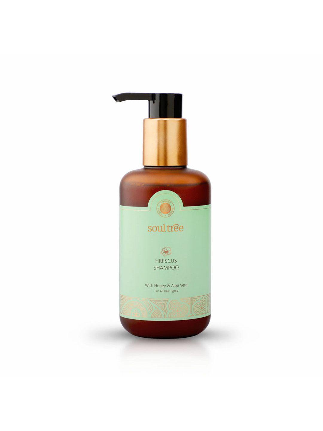 soultree hibiscus shampoo with honey & aloe vera - 250ml