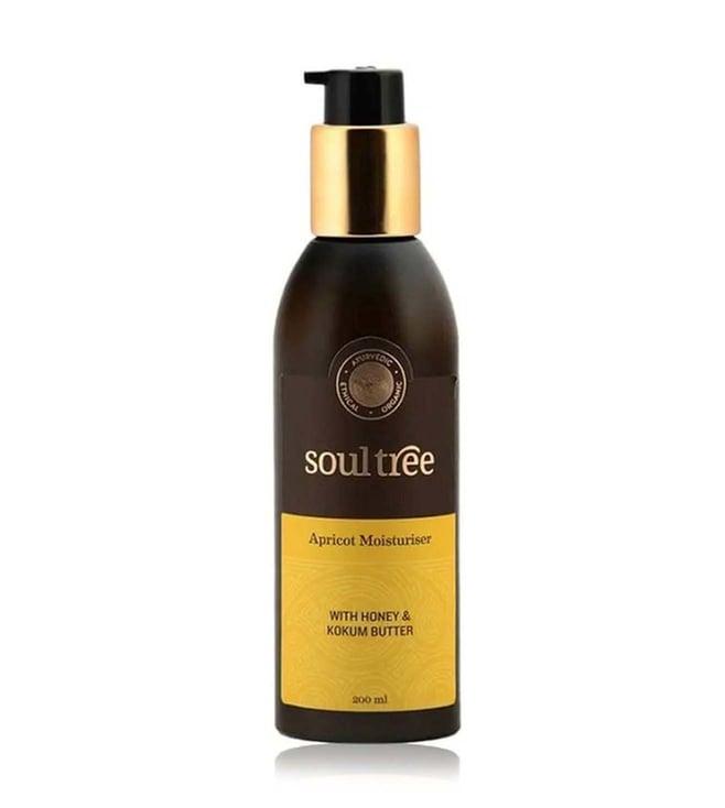 soultree apricot moisturiser with honey & kokum butter - 200ml