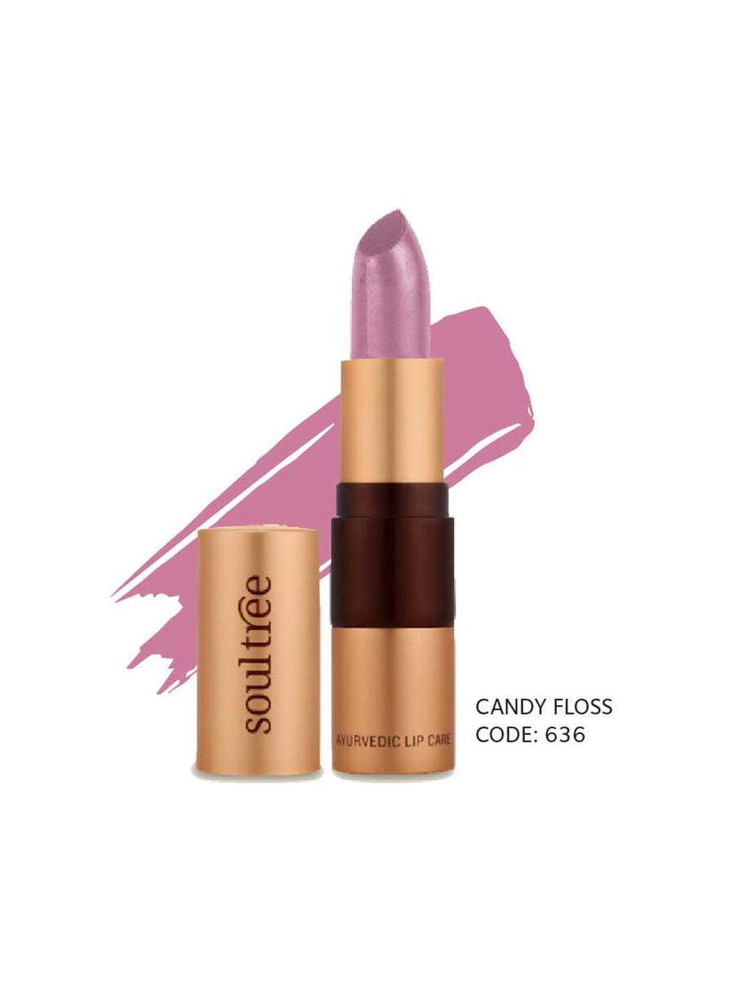 soultree ayurvedic lipstick candy floss 636 - 4gm