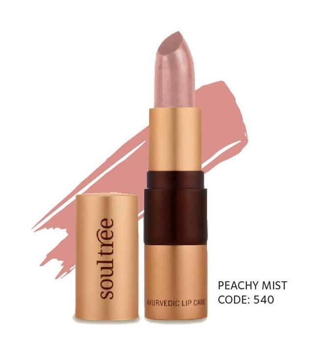 soultree lipstick peachy mist 540 - 4 gm