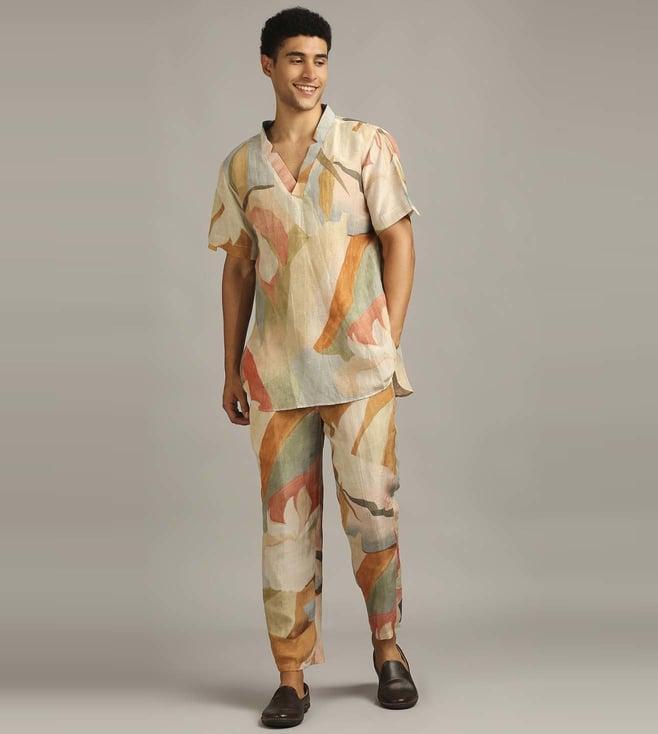 soup by sougat paul conversational printed co-ord set