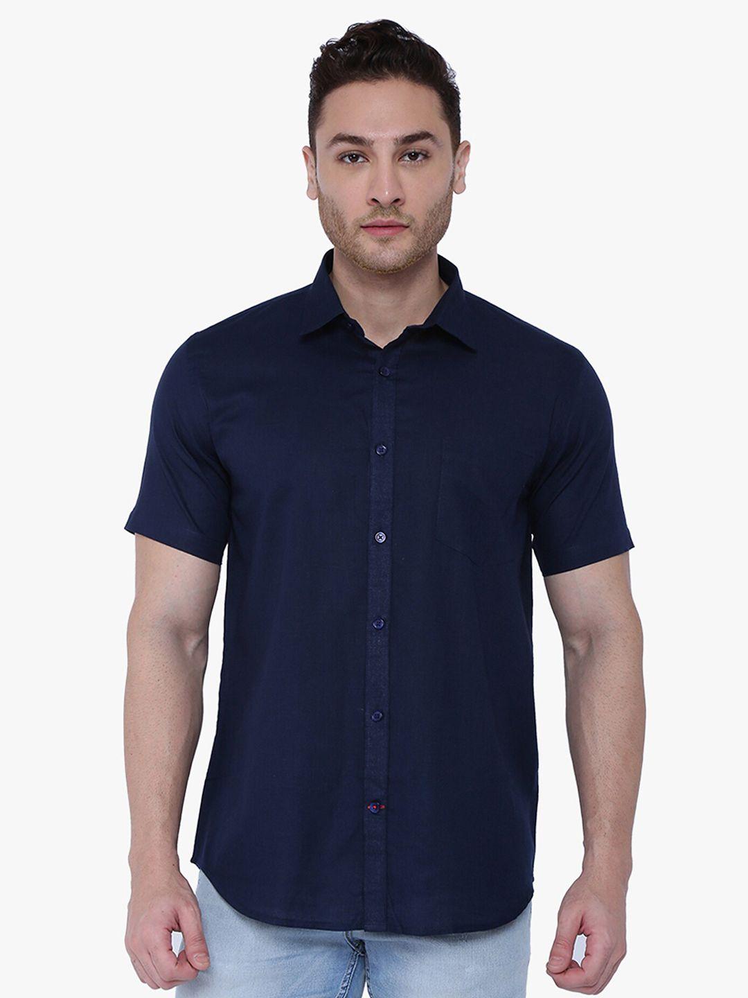 southbay men smart tailored fit cotton linen casual shirt