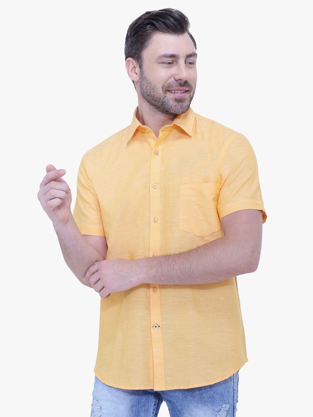 southbay men smart tailored fit cotton linen casual shirt
