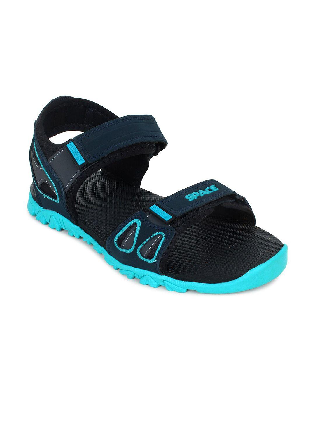 space men comfortable velcro closure sports sandals