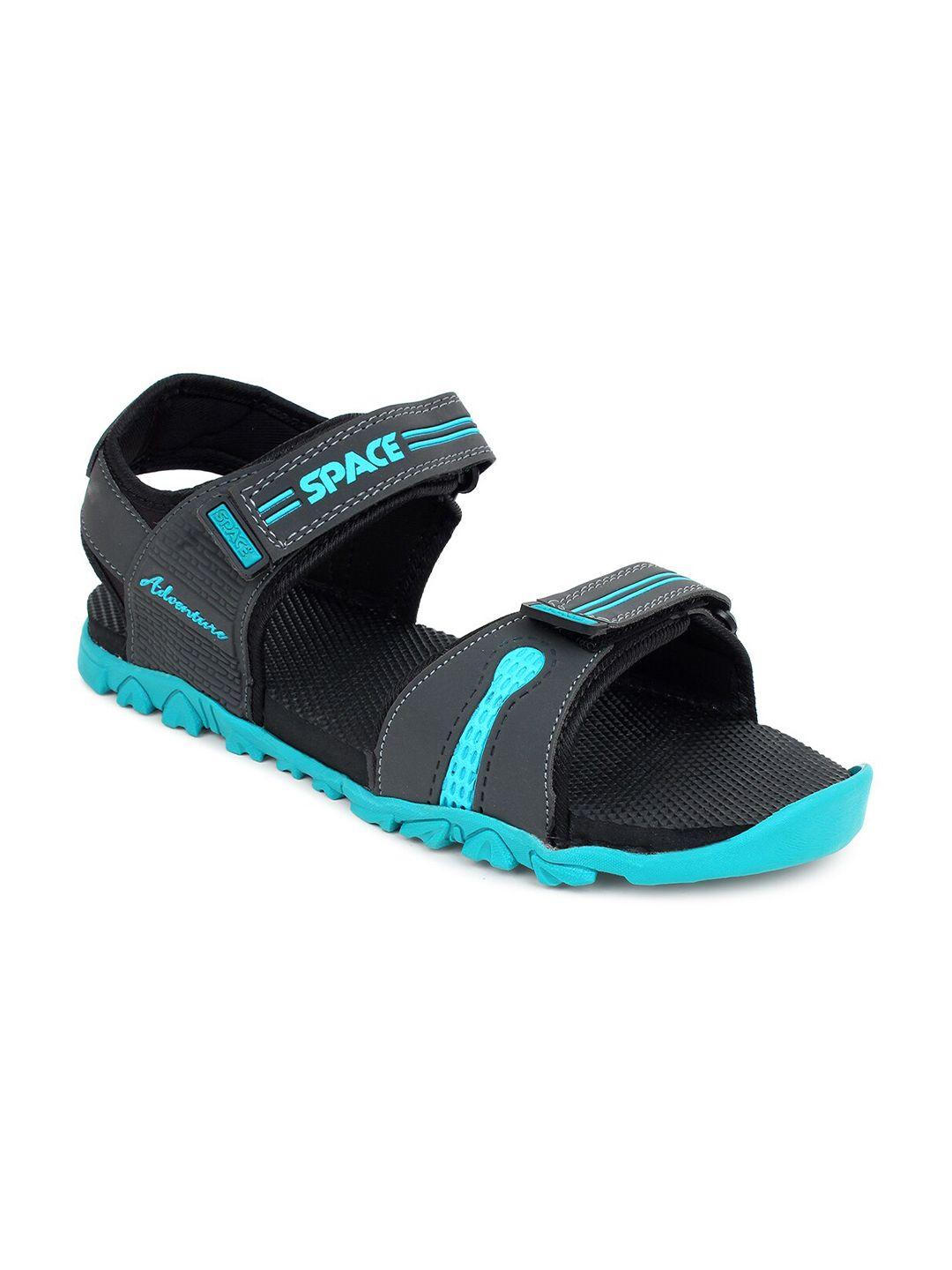 space men grey & blue comfort sandals