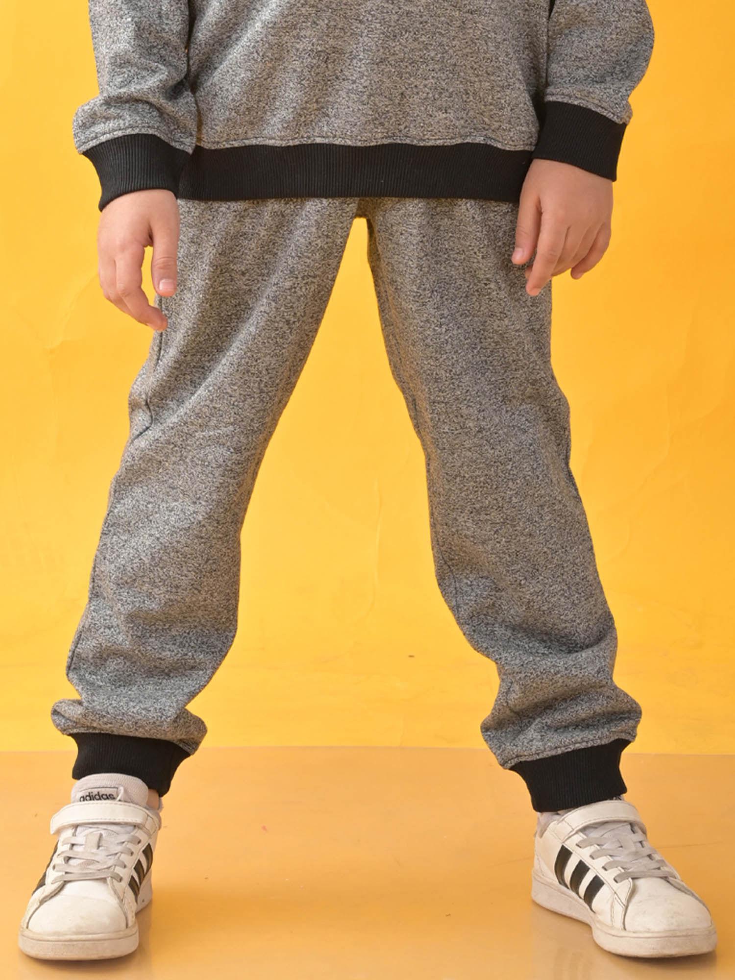space dyed joggers - grey