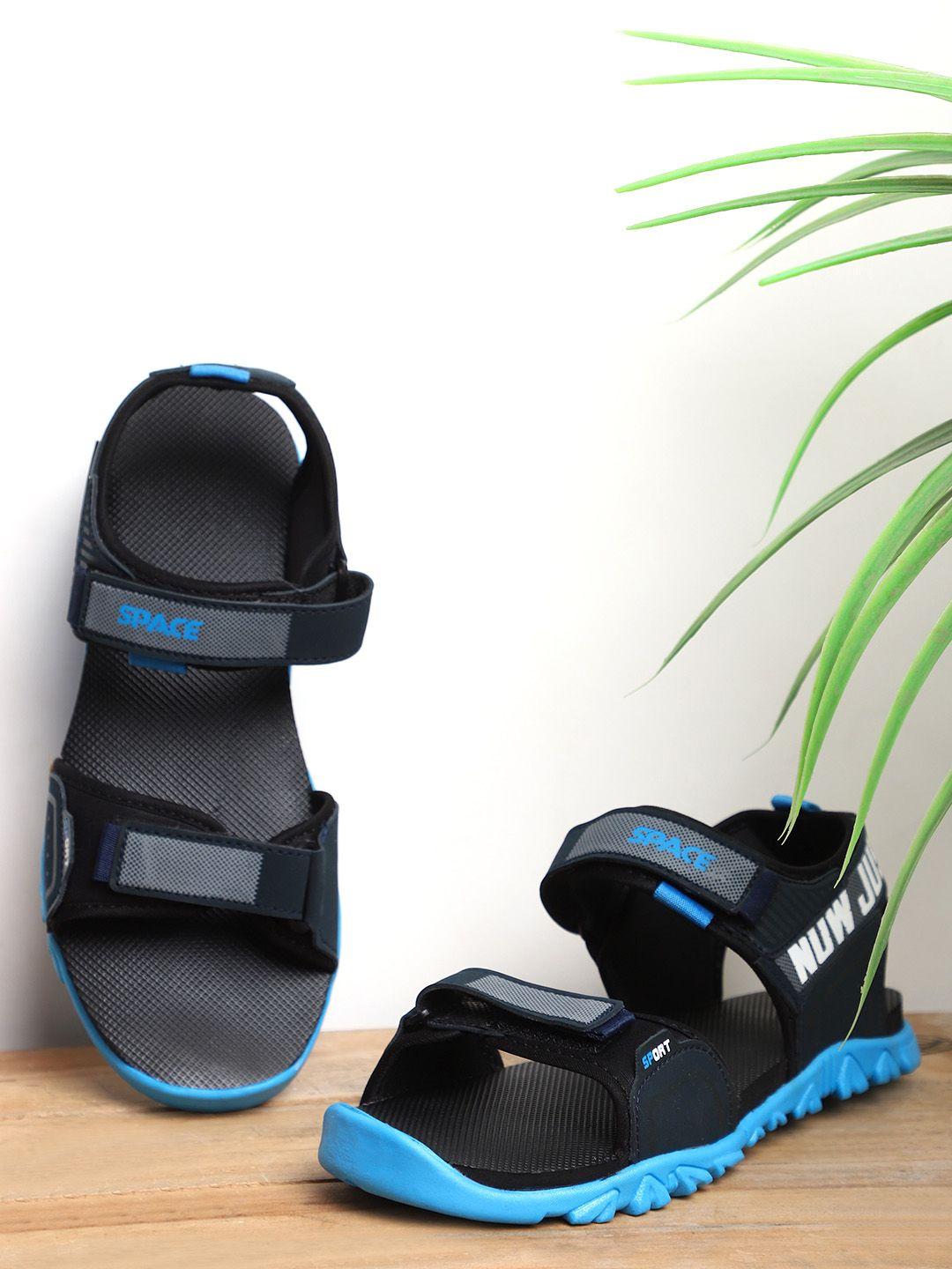 space men navy blue comfort sandals