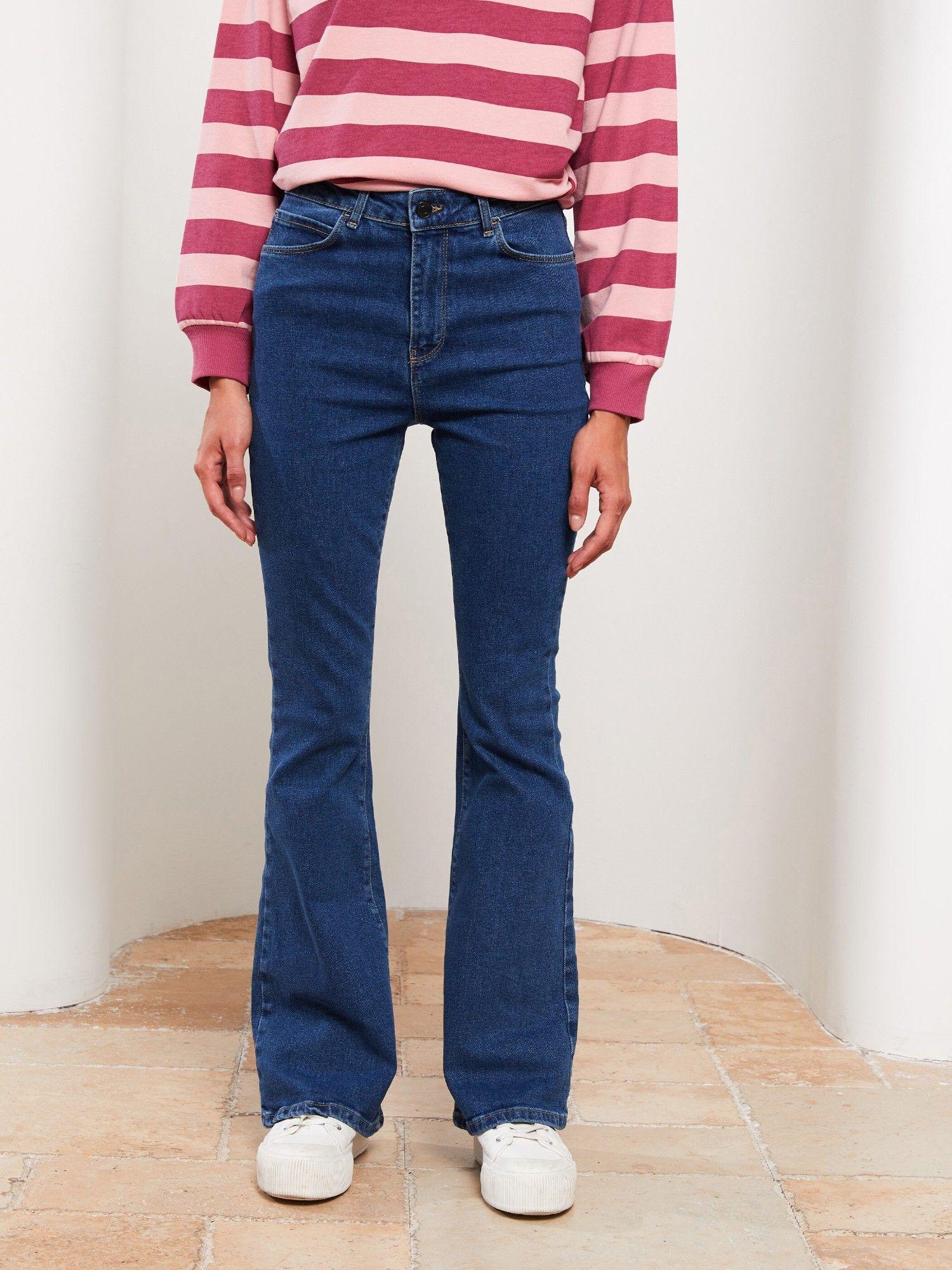 spanish straight women jeans