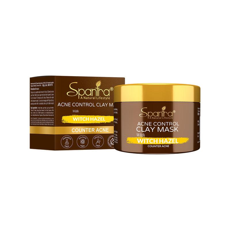 spantra acne control face mask with witch hazel