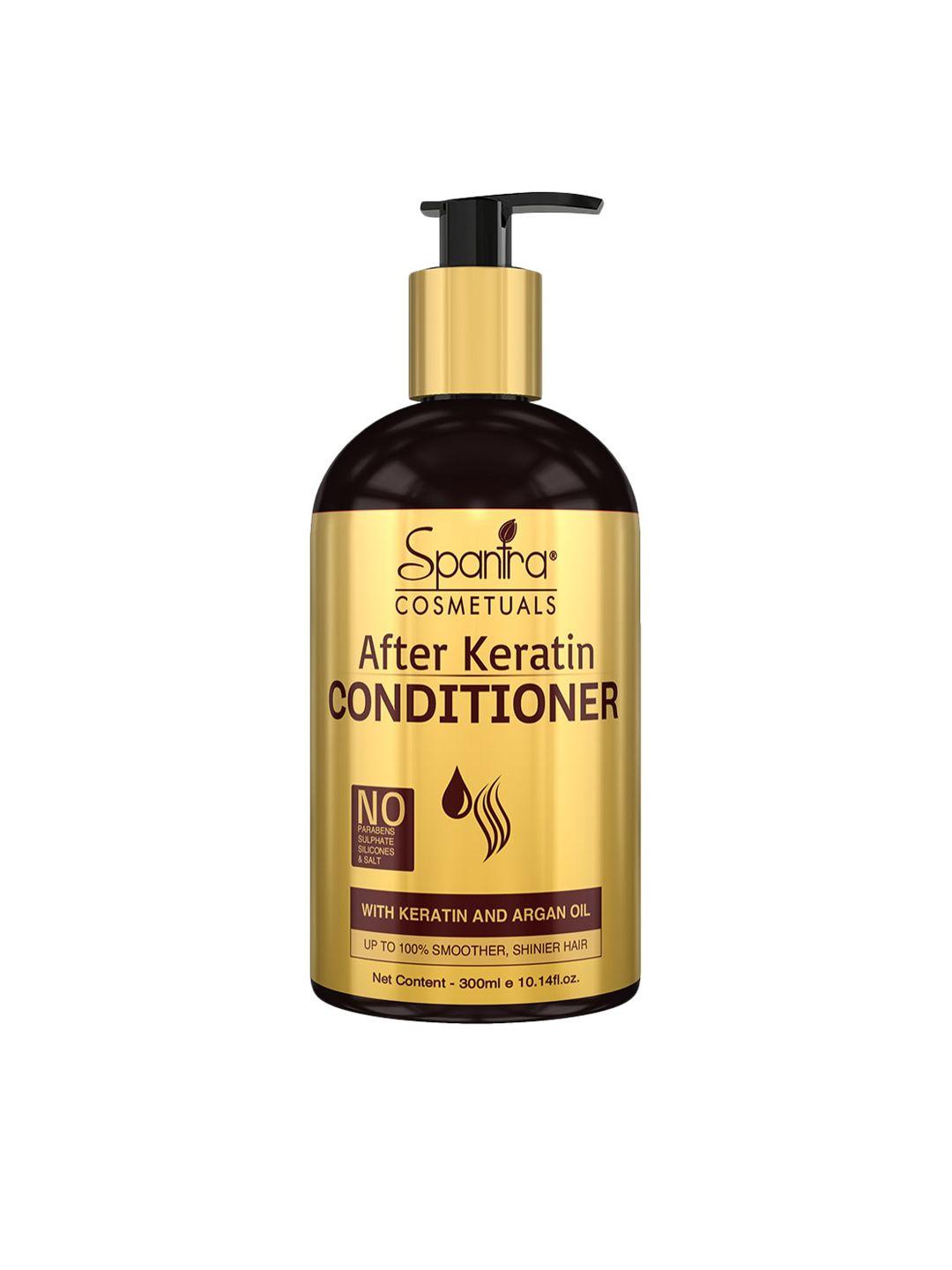 spantra after keratin conditioner for shinier, stronger,& smoother 300 ml