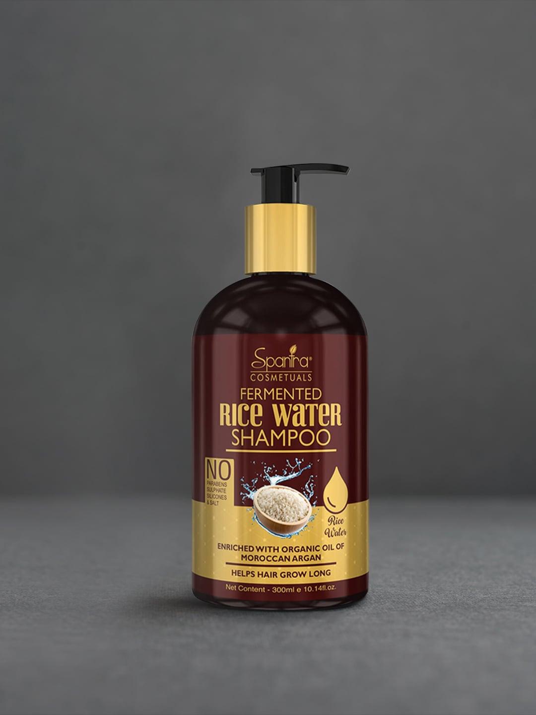 spantra unisex rice water shampoo 300 ml