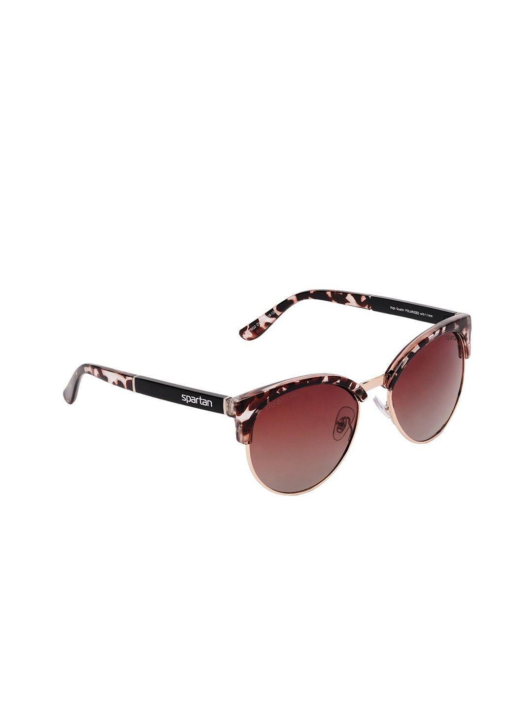 spartan women round sunglass with polarised lens sps022 c174