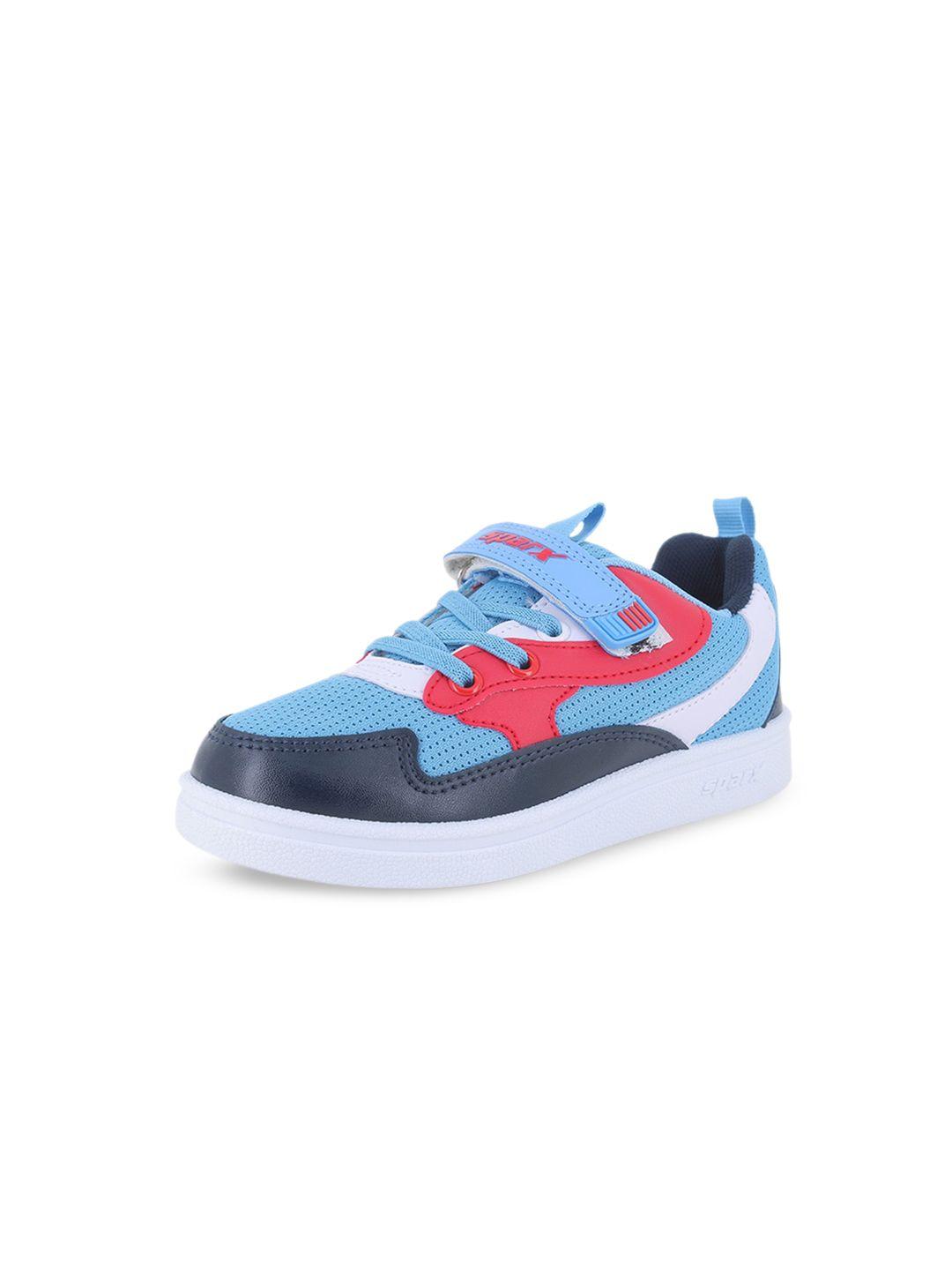 sparx boys colourblocked lace-up sneakers
