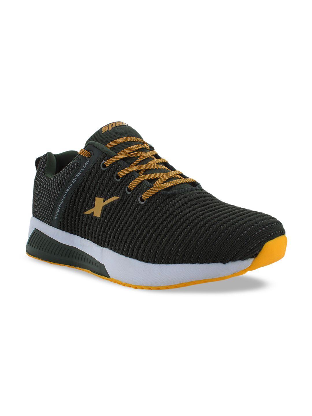 sparx men charcoal grey running shoes