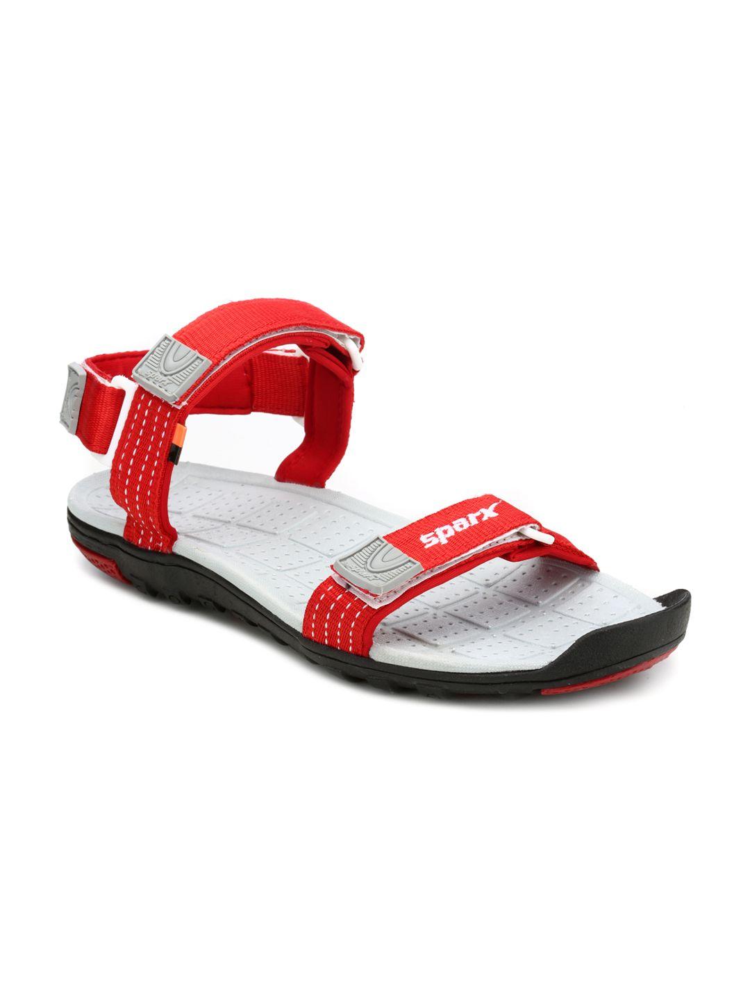 sparx women red & red comfort sandals