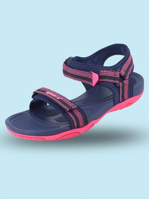 sparx women's navy floater sandals
