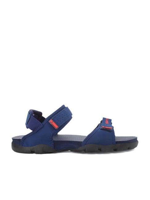 sparx men's blue floater sandals