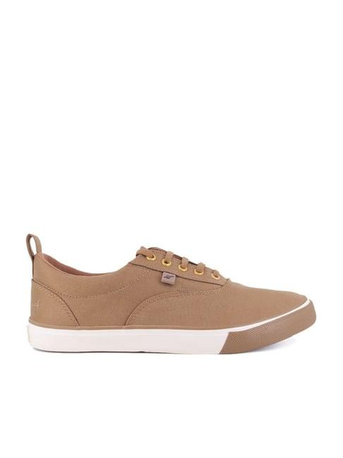 sparx men's camel casual sneakers