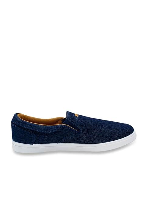 sparx men's navy casual loafers