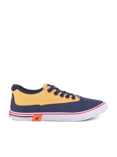 sparx men's navy casual sneakers