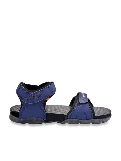 sparx men's navy floater sandals