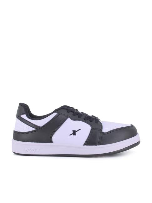 sparx men's white casual sneakers