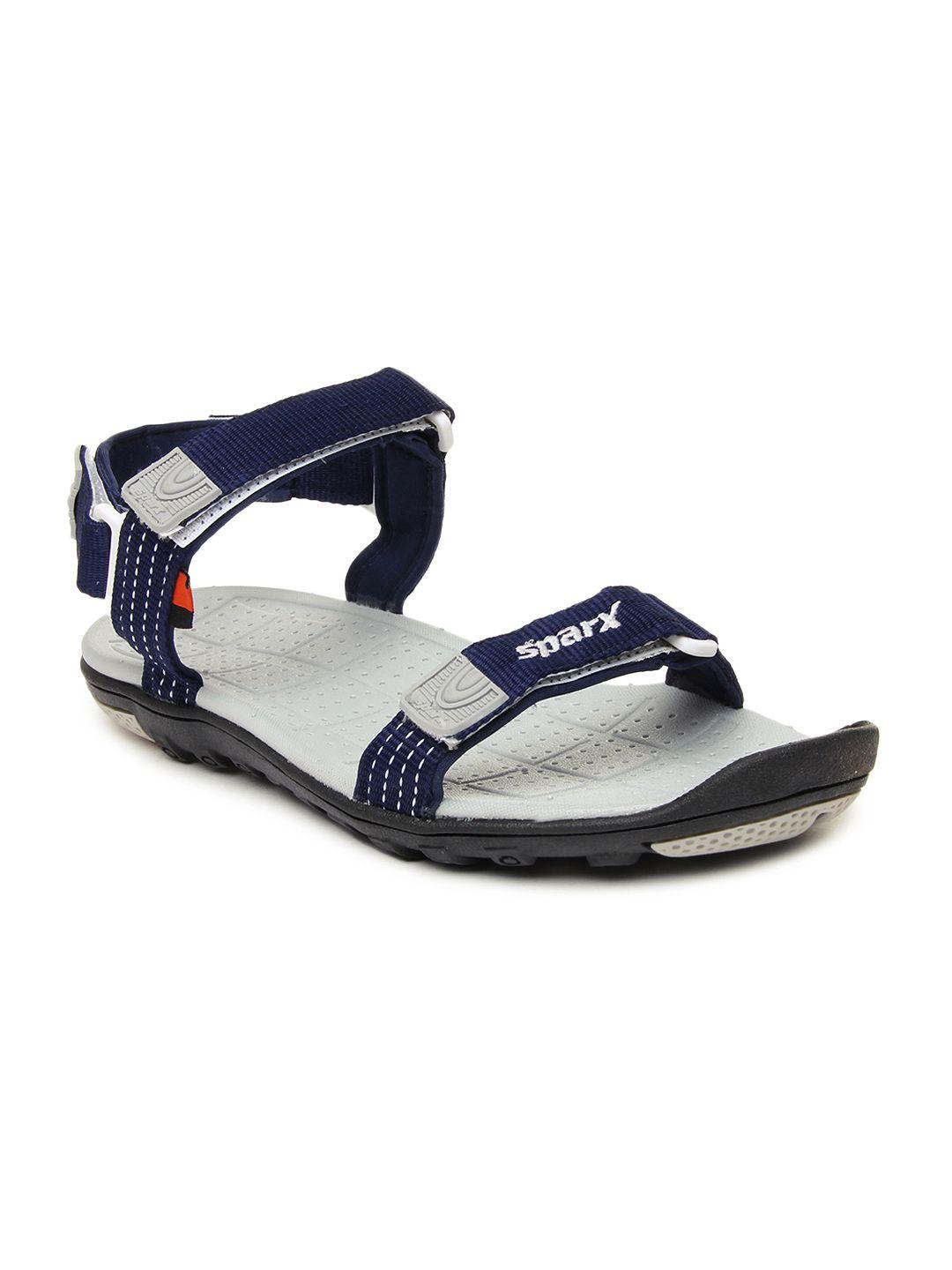 sparx men blue sports sandals