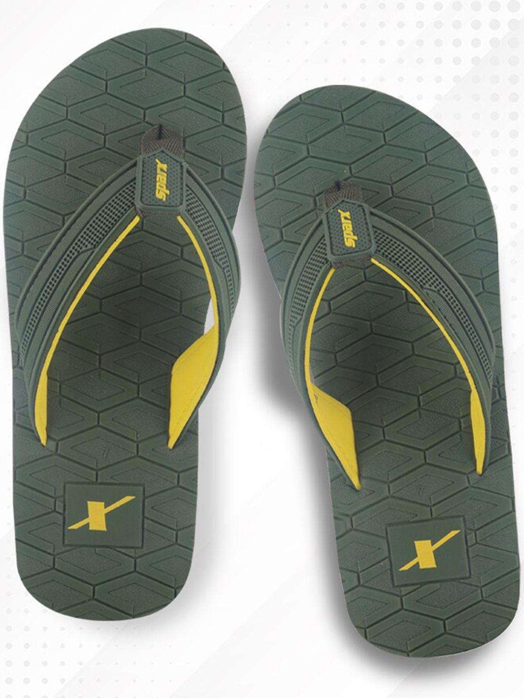 sparx men self design rubber thong flip-flops