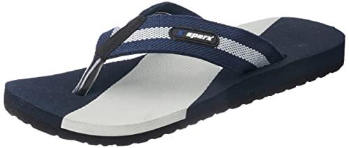 sparx mens sf0014g navygrey flip-flop - 8 uk (sf0014gnvgy0008)