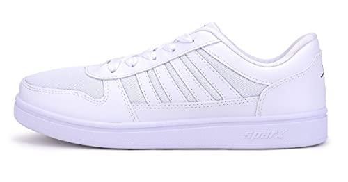 sparx mens sm 439 | stylish, comfortable | white sneaker - 9 uk (sm 439)