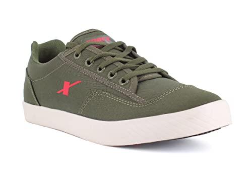 sparx mens sm 728 | stylish, comfortable | green sneaker - 8 uk (sm 728)