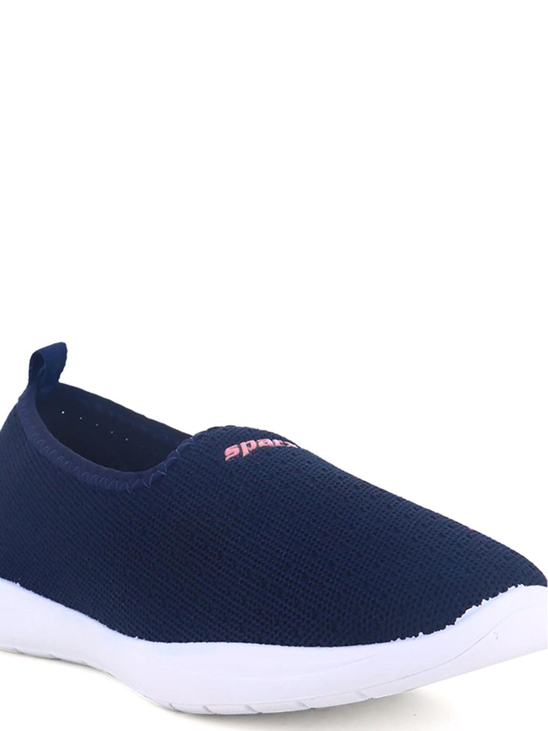sparx women textured comfort insole slip-on sneakers