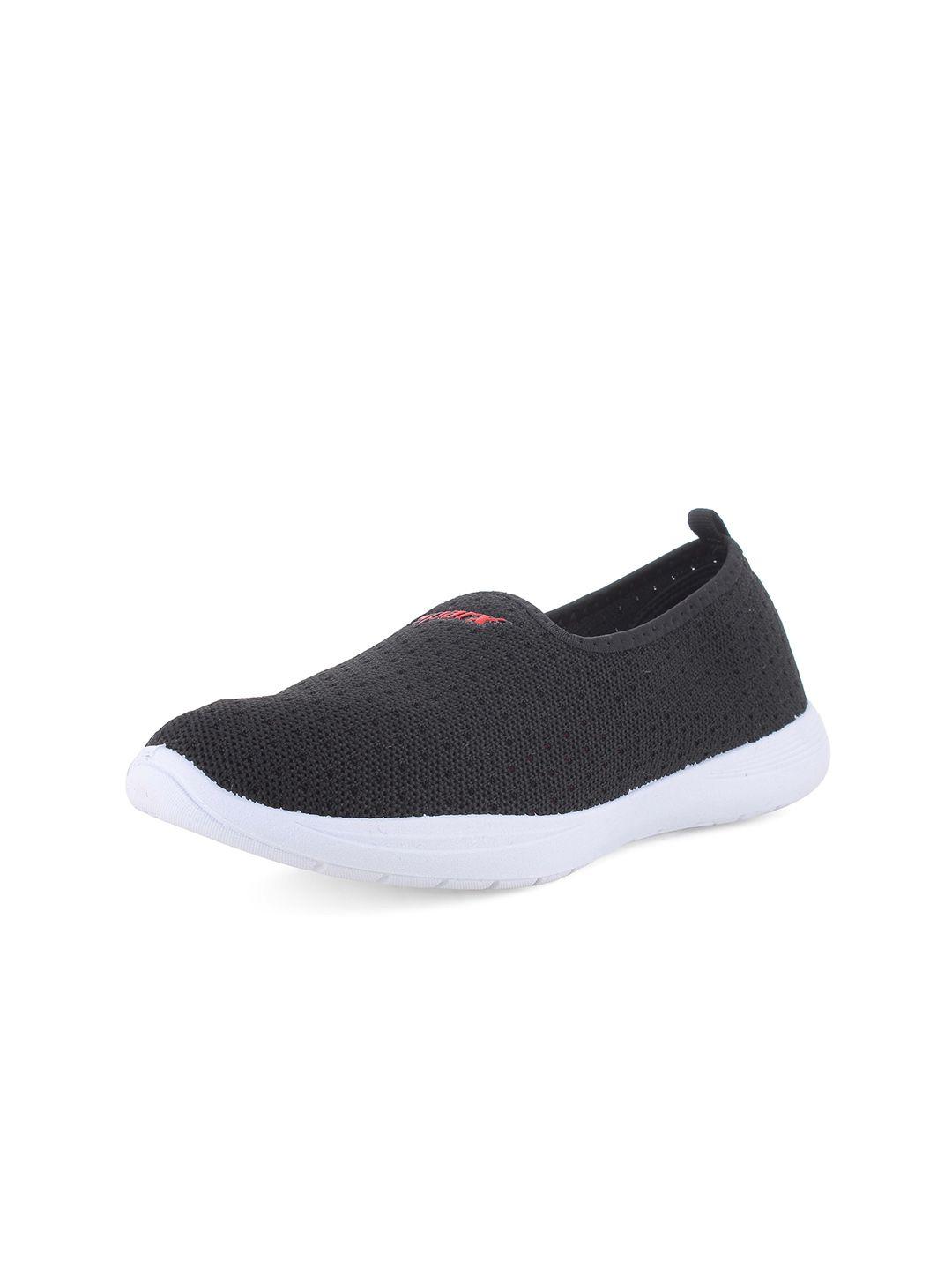 sparx women textured textile comfort insole slip-on sneakers