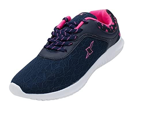 sparx womens sl 124 | enhanced durability & soft cushion | blue walking shoe - 7 uk (sl 124)