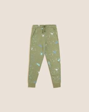 speckle joggers  with inserted pocket