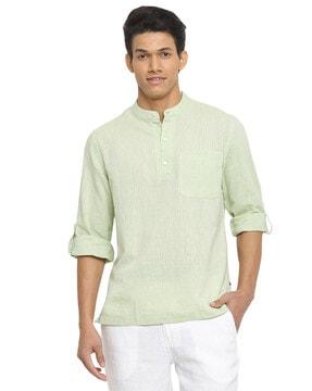 speckled short kurta