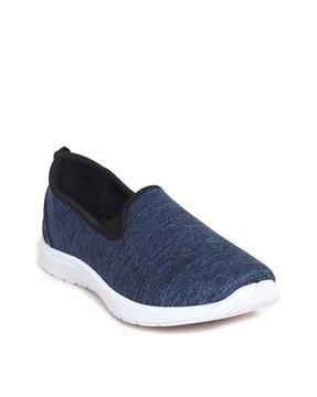 speckled slip-on casual shoes