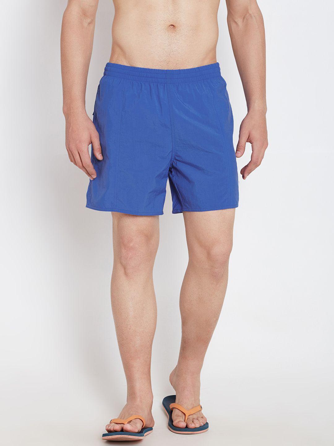 speedo blue surfing shorts