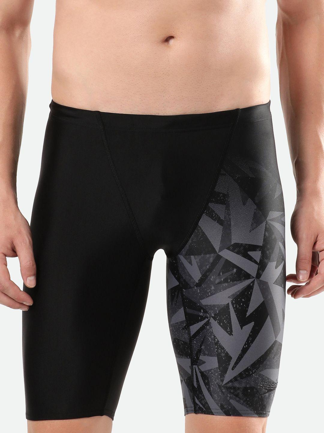 speedo men printed swimming sports shorts