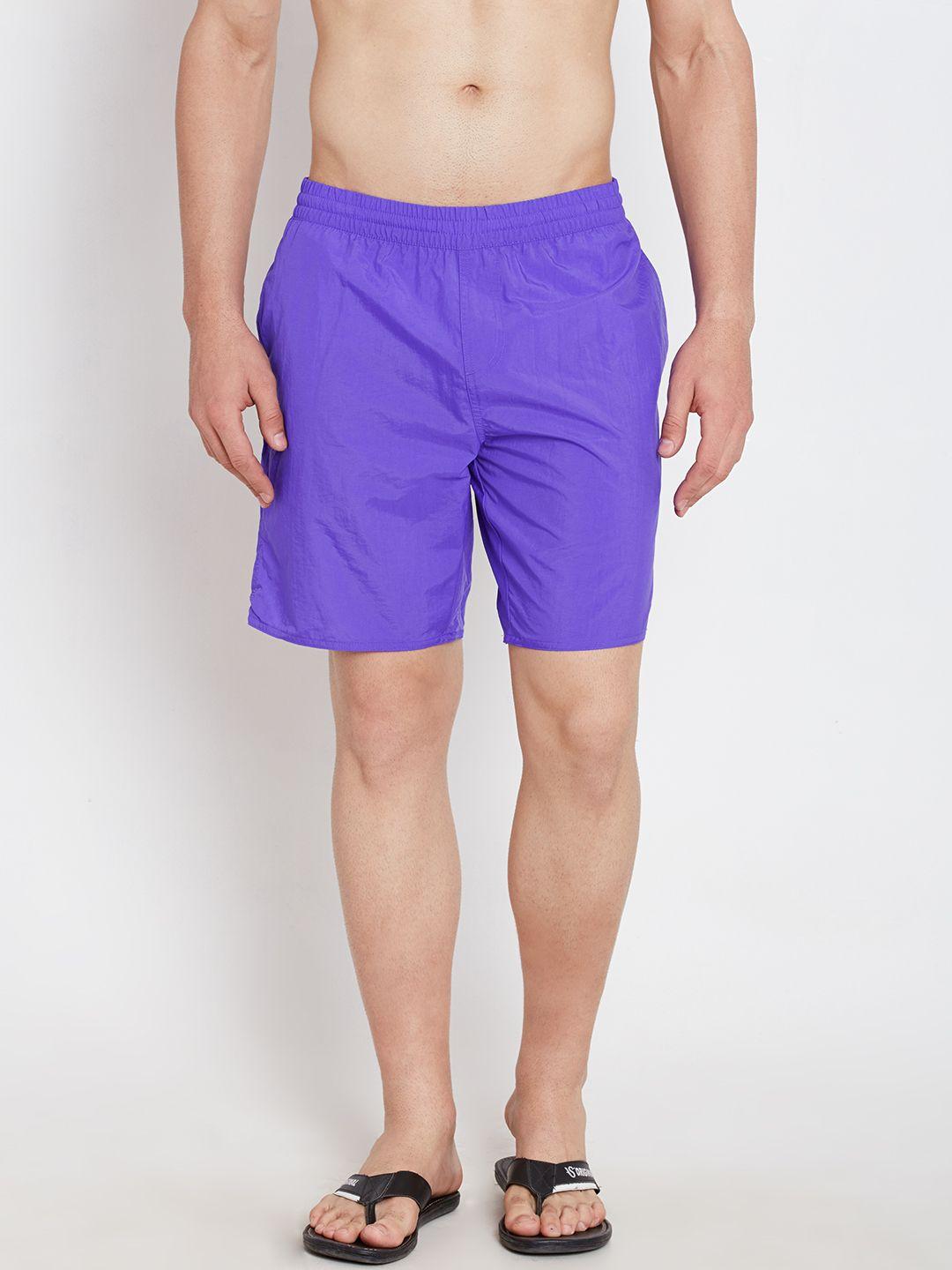 speedo purple surfing shorts