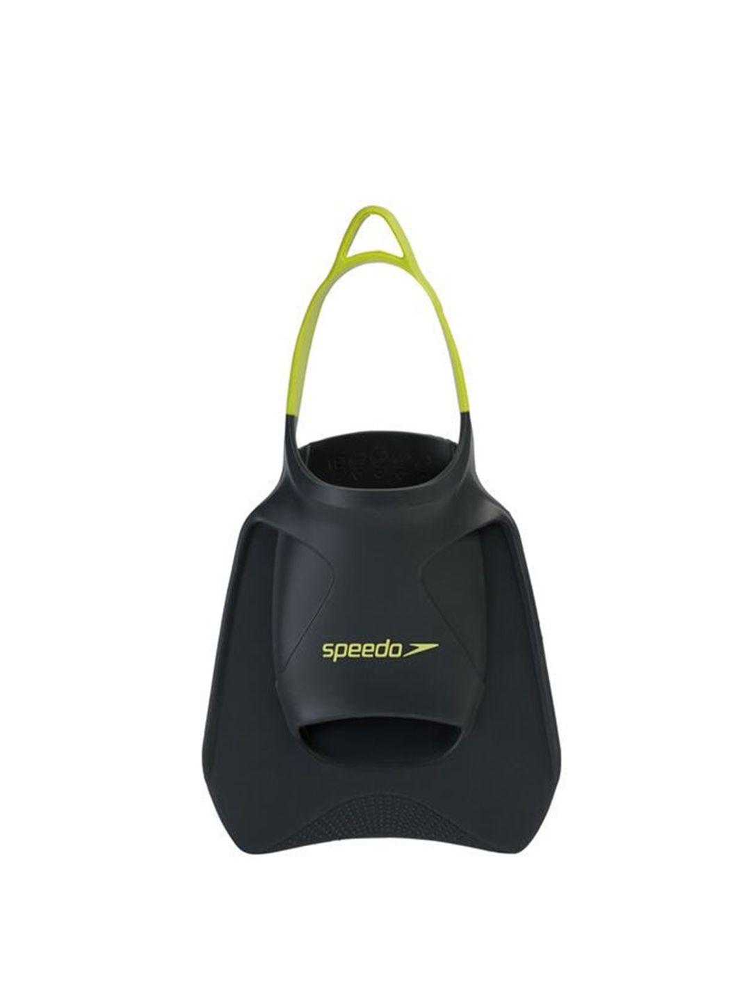 speedo unisex black & green biofuse fitness fin