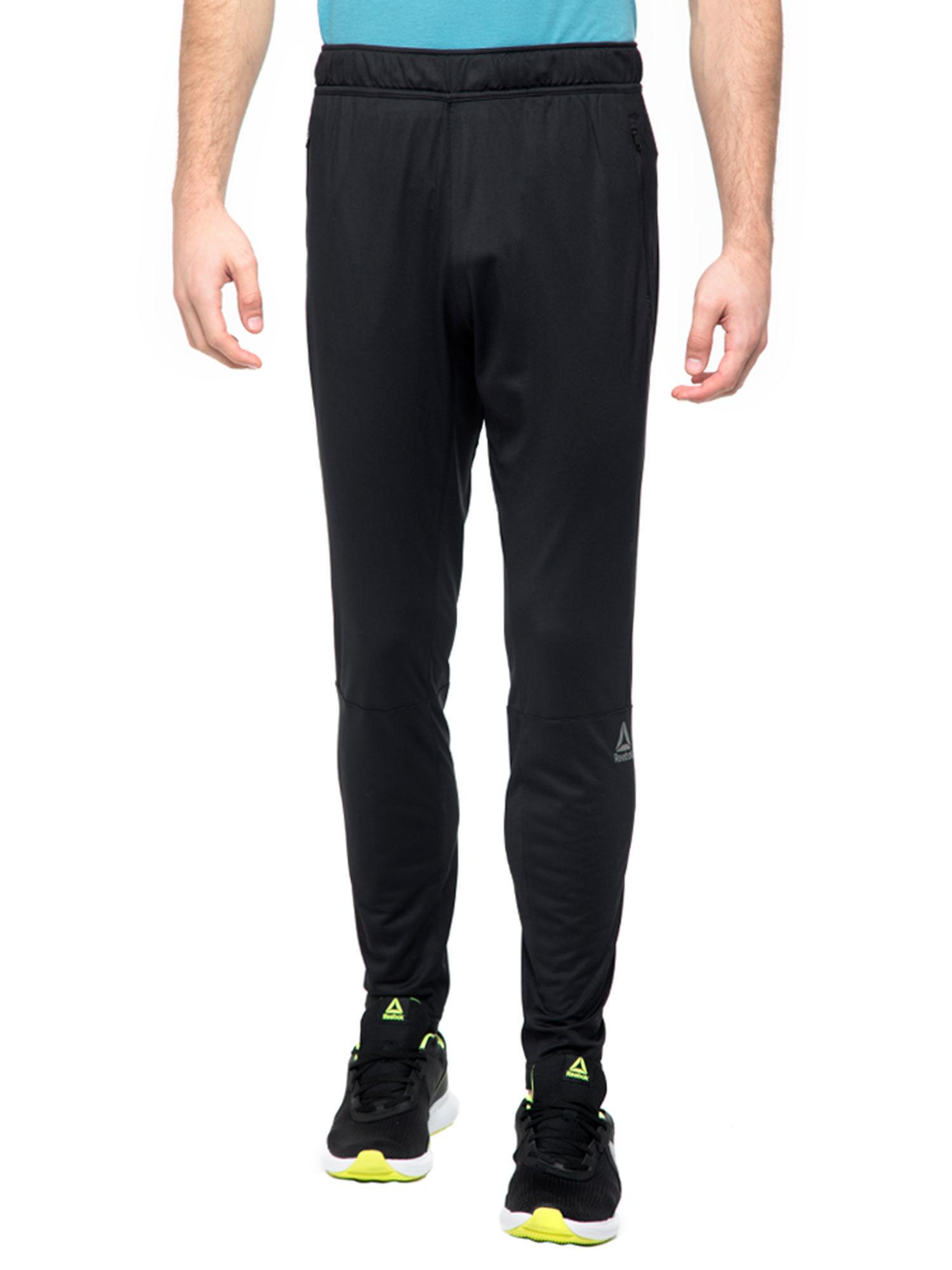 speedwick knit trackster black training track pant