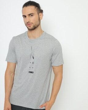 speedwick logo print crew-neck t-shirt