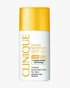 spf 50 mineral sunscreen fluid for face - 30 ml