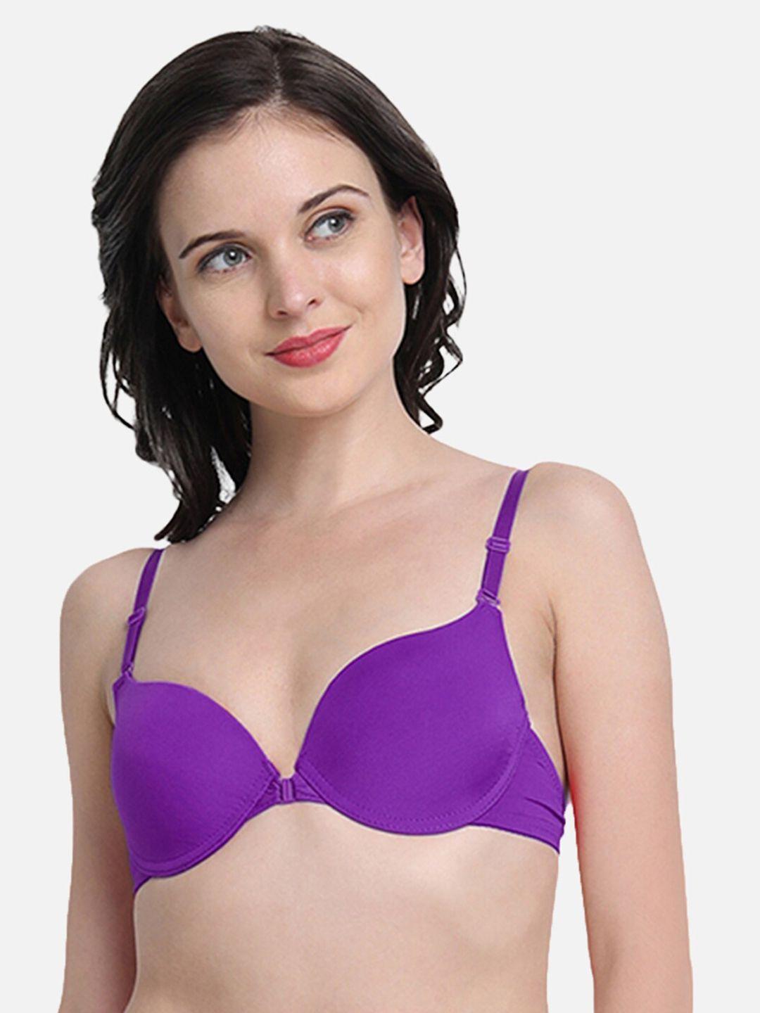 spiaty women purple bra