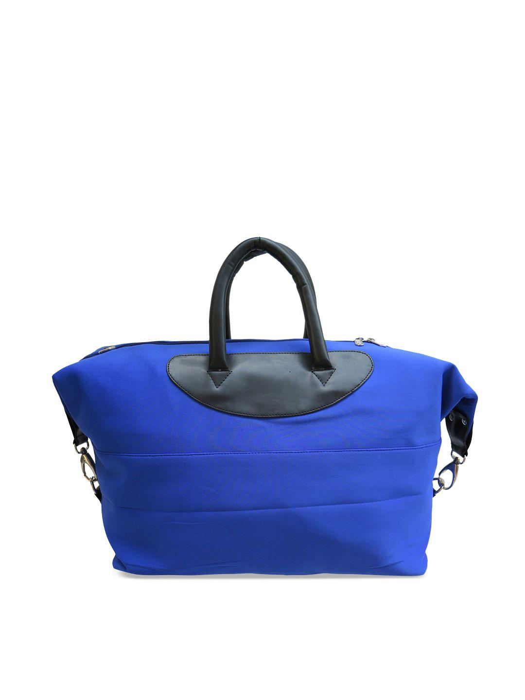 spice art blue solid handheld bag