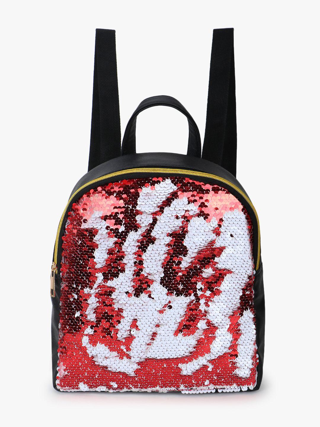 spice art women sequinned backpack