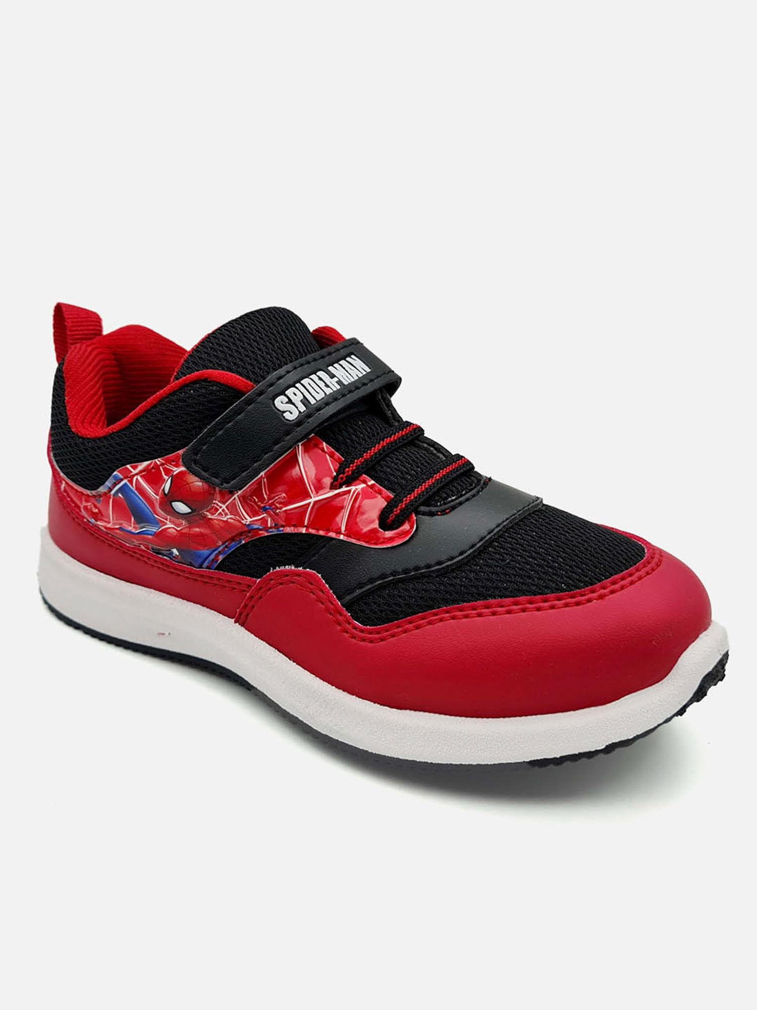 spiderman featured red shoes for boys